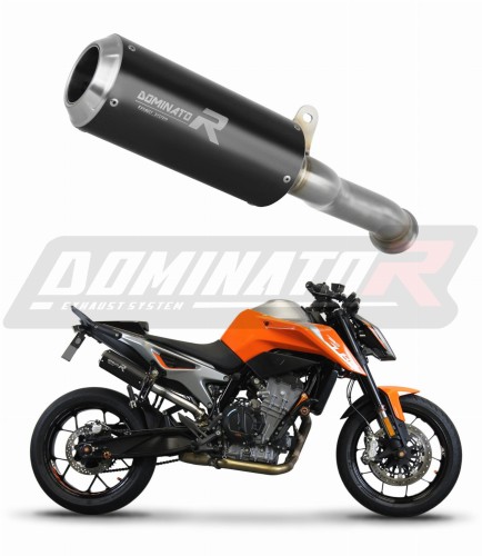 scarico silenziatore DOMINATOR GP nero adatto alla moto KTM 890 Duke 2020 - 2023 6