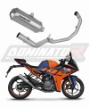 impianto di scarico completo con silenziatore DOMINATOR Full System OV G2 adatto alla moto KTM RC 390 2022 - 2024 7