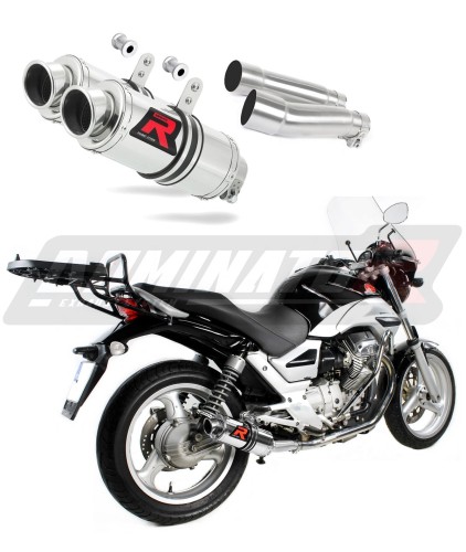 scarico silenziatore DOMINATOR GP1 adatto alla moto Moto Guzzi BREVA ie 750 2003 - 2009 5