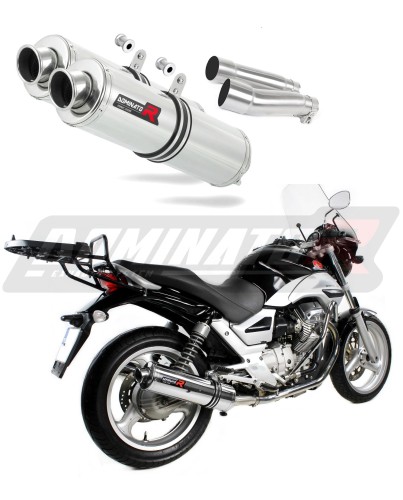 wydech tłumik DOMINATOR Okrągły pasujący do motocykla Moto Guzzi BREVA ie 750 2003 - 2009 5