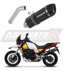 Moto Guzzi V85 TT 2021 - 2023 Terminale di Scarico Marmitta Silenziatore HP1 NERO + dB killer