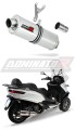 scarico silenziatore DOMINATOR ovale adatto alla moto Piaggio MP3 500 2008 - 2022 5