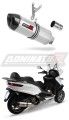 scarico silenziatore DOMINATOR HP1 adatto alla moto Piaggio MP3 500 2008 - 2022 5