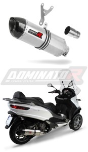 Piaggio MP3 500 2008 - 2022 Terminale di Scarico Marmitta Silenziatore HP1 + dB killer medium