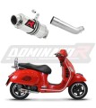 scarico silenziatore DOMINATOR GP1 adatto alla moto Piaggio Vespa GTS 125 2007 - 2012 6
