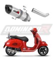 exhaust muffler DOMINATOR HP1 fits to Piaggio Vespa GTS 125 2007  2012 6