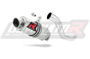 Suzuki XF 650 Freewind 1997 - 2003 Terminale di Scarico Marmitta Silenziatore GP1 + dB killer medium