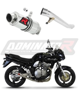 Suzuki GSF BANDIT N / S 600 1995 - 1999 Terminale di Scarico Marmitta Silenziatore GP1 + dB killer medium