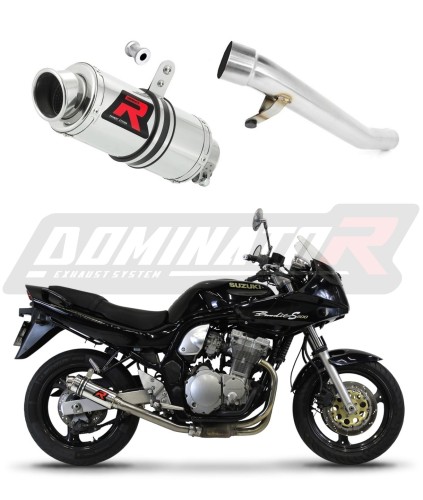 scarico silenziatore DOMINATOR GP1 adatto alla moto Suzuki GSF BANDIT N / S 600 1995 - 1999 6