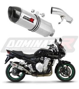 Suzuki GSF 650 BANDIT N / S 2007 - 2016 Terminale di Scarico Marmitta Silenziatore HP1 + dB killer medium