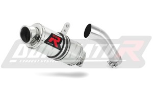 Suzuki SV 650 N 2003 - 2015 Terminale di Scarico Marmitta Silenziatore GP1 + dB killer medium