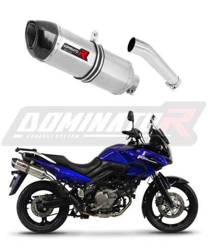 scarico silenziatore DOMINATOR HP1 adatto alla moto Suzuki DL 650 V-Strom 2004 - 2006 6