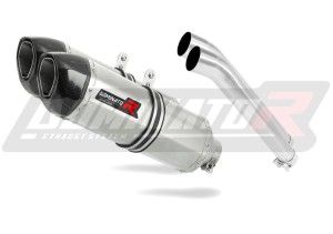 Suzuki DL 1000 V-Strom 2002 - 2012 Terminale di Scarico Marmitta Silenziatore HP1 + dB killer medium