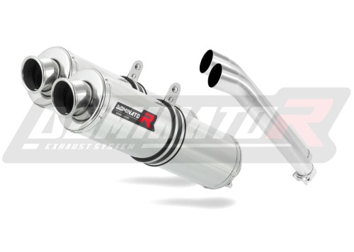 wydech tłumik DOMINATOR Okrągły pasujący do motocykla Suzuki DL 1000 V-Strom 2002 - 2012 3