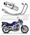 complete exhaust system with muffler DOMINATOR Full System OV fits to Suzuki GS 500E 1989  2009 7