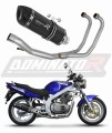 impianto di scarico completo con silenziatore DOMINATOR Full System HP1 nero adatto alla moto Suz