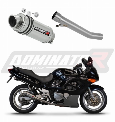 scarico silenziatore DOMINATOR GP1 adatto alla moto Suzuki GSXF 600 1998 - 2006 6