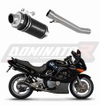 scarico silenziatore DOMINATOR GP1 nero adatto alla moto Suzuki GSXF 600 1998 - 2006 6
