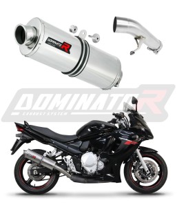 Suzuki GSXF 650 2007 - 2016 Terminale di Scarico Marmitta Silenziatore OV + dB killer medium