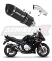 Suzuki GSXF 650 GSX 650 F 2007-2016 Motorcycle Dominator Exhaust Silencer Muffler Pot d'échappement Marmitta Escape HP1 BLACK x