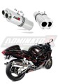 scarico silenziatore DOMINATOR ovale adatto alla moto Suzuki GSXR 1300 Hayabusa 1999 - 2007 6