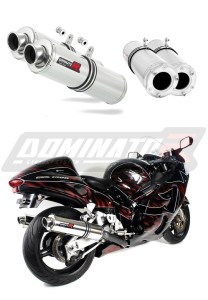 Suzuki GSXR 1300 Hayabusa 1999 - 2007 Terminale di Scarico Marmitta Silenziatore ST + dB killer medium