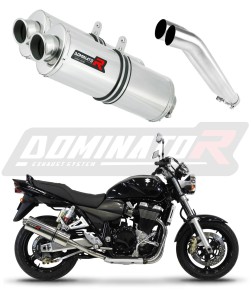 Suzuki GSX 1400 2001 - 2005 Terminale di Scarico Marmitta Silenziatore OV + dB killer medium