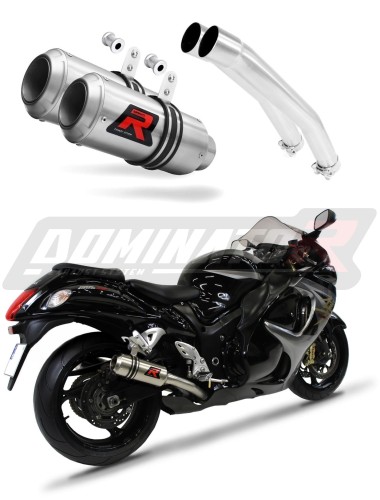 exhaust muffler DOMINATOR GP fits to Suzuki GSXR 1300 Hayabusa 2008  2019 6