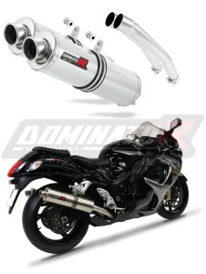 Suzuki GSXR 1300 Hayabusa 2008 - 2019 Terminale di Scarico Marmitta Silenziatore ST + dB killer medium
