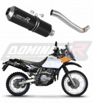 Suzuki DR 650 SE / S 1996 - 2024 Terminale di Scarico Marmitta Silenziatore MX NERO + dB killer medium