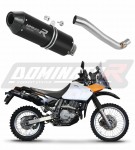 Suzuki DR 650 SE / S 1996 - 2024 Terminale di Scarico Marmitta Silenziatore MX2 NERO + dB killer medium