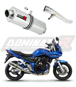 Suzuki GSF 650 BANDIT N / S 2005 - 2006 Terminale di Scarico Marmitta Silenziatore OV + dB killer medium