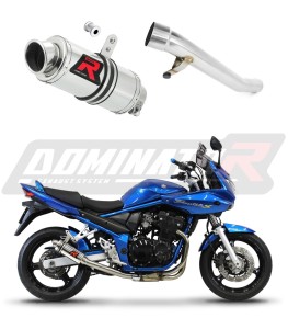 Suzuki GSF 650 BANDIT N / S 2005 - 2006 Terminale di Scarico Marmitta Silenziatore GP1 + dB killer medium