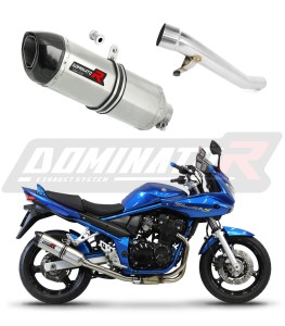 Suzuki GSF 650 BANDIT N / S 2005 - 2006 Terminale di Scarico Marmitta Silenziatore HP1 + dB killer medium