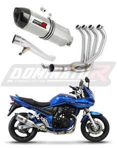 Suzuki GSF 650 BANDIT N / S 2005 - 2006 Impianto di scarico Collettori Marmitta Silenziatore HP1 + dB killer medium
