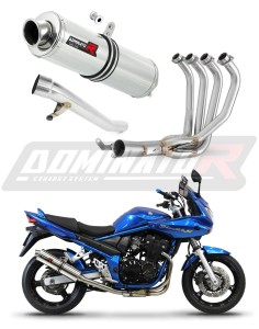 Suzuki GSF 650 BANDIT N / S 2005 - 2006 Impianto di scarico Collettori Marmitta Silenziatore ST + dB killer medium