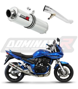 Suzuki GSF 650 BANDIT N / S 2005 - 2006 Terminale di Scarico Marmitta Silenziatore ST + dB killer medium