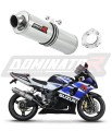 scarico silenziatore DOMINATOR Bolt-on rotondo adatto alla moto Suzuki GSXR 1000 K1 - K4 2001 - 2004 6