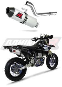 Suzuki DRZ 400 SM S Terminale di Scarico Marmitta Silenziatore MX2 + dB killer medium