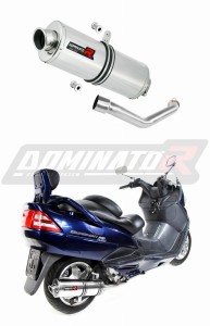 Suzuki BURGMAN 400 1998 - 2002 Exhaust Silencer Muffler OV + dB killer medium