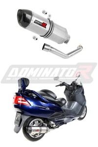 Suzuki BURGMAN 400 1998 - 2002 Terminale di Scarico Marmitta Silenziatore HP1 + dB killer medium