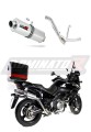 scarico silenziatore DOMINATOR ovale adatto alla moto Suzuki DL 650 V Strom 2007 - 2011 5