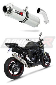 Suzuki GSR 750 2011 - 2016 Terminale di Scarico Marmitta Silenziatore ST + dB killer medium