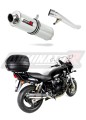 scarico silenziatore DOMINATOR rotondo adatto alla moto Suzuki GSX 750 INAZUMA 1997 - 2003 5