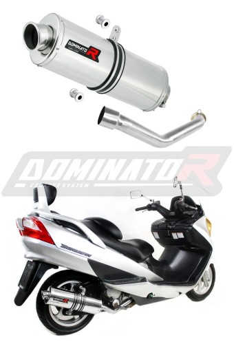 BURGMAN 400 EXHAUST Suzuki Muffler Auspuff Sportauspuff Silencer Echappement Silencieux Scarico Scarichi Escape Wydech Tłumik OVAL 2003 - 2006 Dominator  x