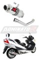 BURGMAN 400 EXHAUST Suzuki Muffler Auspuff Sportauspuff Silencer Echappement Silencieux Scarico Scarichi Escape Wydech Tłumik GP 1 2003 - 2006 Dominator  x