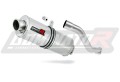 scarico silenziatore DOMINATOR ovale adatto alla moto Suzuki DR 750 S / BIG RIGHT SIDE  3