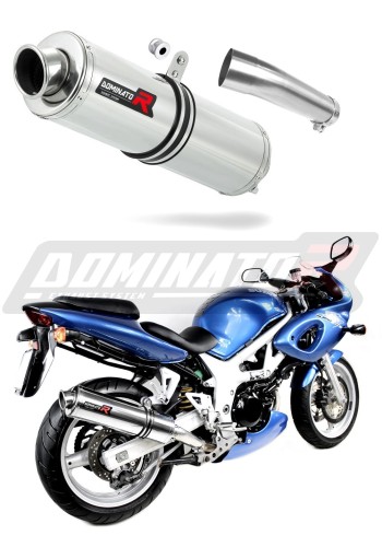 scarico silenziatore DOMINATOR rotondo adatto alla moto Suzuki SV 650 S 1999 - 2002 5