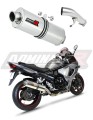 scarico silenziatore DOMINATOR ovale adatto alla moto Suzuki GSX 1250 FA 2010 - 2016 6