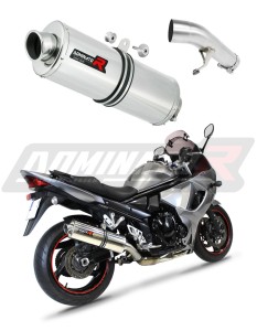 Suzuki GSX 1250 FA 2010 - 2016 Terminale di Scarico Marmitta Silenziatore OV + dB killer medium